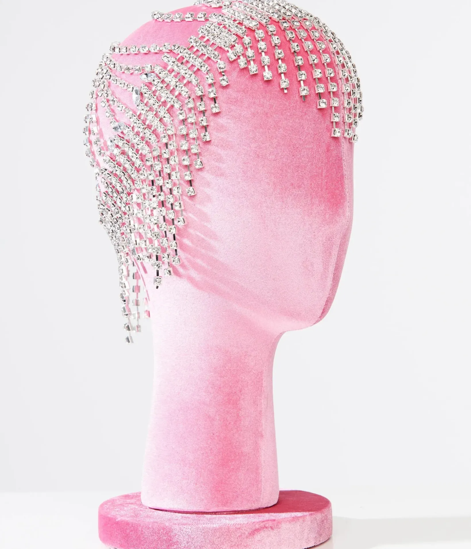 Unique Vintage Special Occasion|Flapper Accessories>1920s Rhinestone Flapper Cap