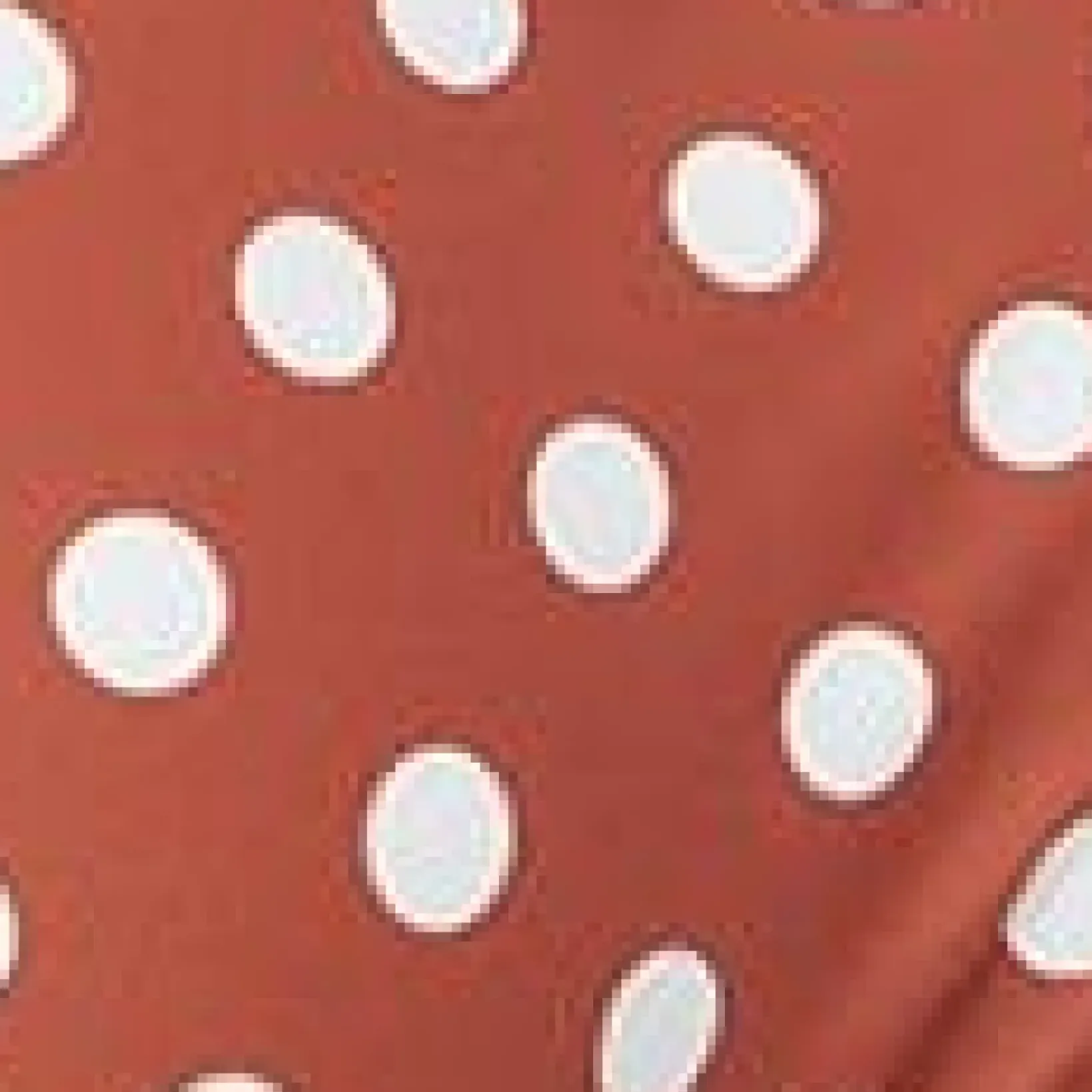 Unique Vintage Swim Bottoms|Two Piece Swim>1970s Rust & White Dot Sweet & Sash-y Swim Bottom