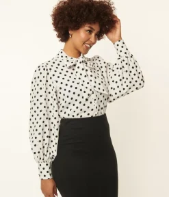 Unique Vintage Blouses|Work Wear><noscript><img width=