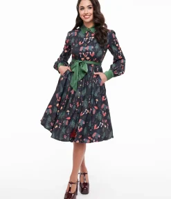 Unique Vintage Midi|Everyday Dresses><noscript><img width=