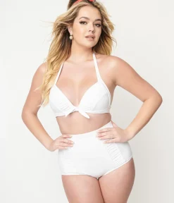 Unique Vintage Swim Tops|Two Piece Swim><noscript><img width=