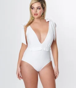 Unique Vintage One Piece Swim><noscript><img width=