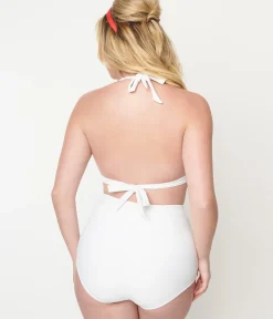 Unique Vintage Swim Bottoms|Two Piece Swim><noscript><img width=