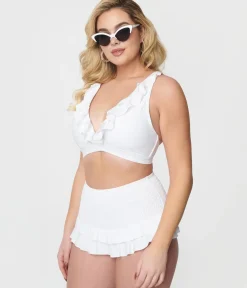 Unique Vintage Swim Tops|Two Piece Swim><noscript><img width=