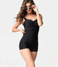 Unique Vintage One Piece Swim><noscript><img width=