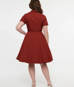 Unique Vintage Fit & Flare|Everyday Dresses><noscript><img width=