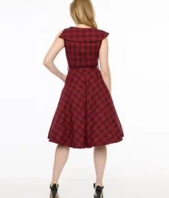 Unique Vintage Fit & Flare|Pocket Dresses><noscript><img width=