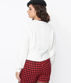 Unique Vintage Sweaters & Cardigans|Work Wear><noscript><img width=