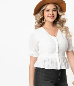 Unique Vintage Blouses><noscript><img width=
