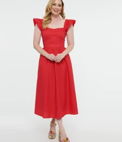 Unique Vintage Midi|Everyday Dresses><noscript><img width=